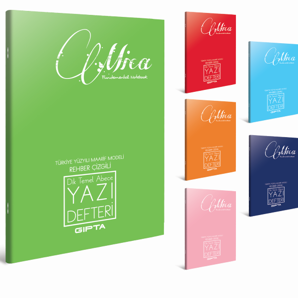 GIPTA REHBER ÇİZGİLİ DEFTER A5 TEL DİKİŞ PP KAPAK 40 YP. ÇİZGİLİ 7331