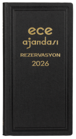 ECE AJANDA TİCARİ SERİ 17x33 REZERVASYON AVRASYA