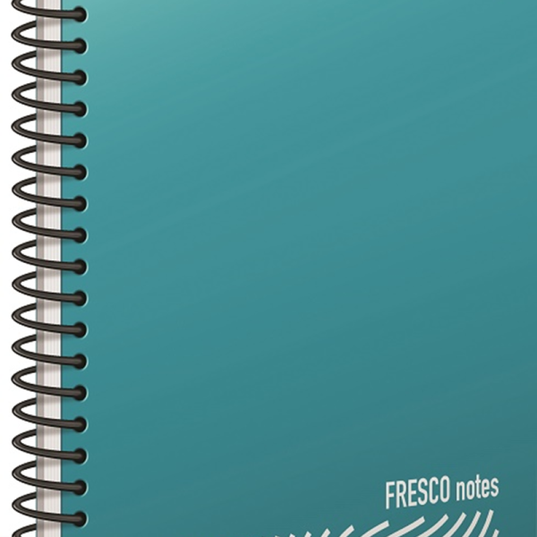 GIPTA DEFTER EKO FRESCO A4 SPİRALLİ PP KAPAK 144P.KARELİ 4941