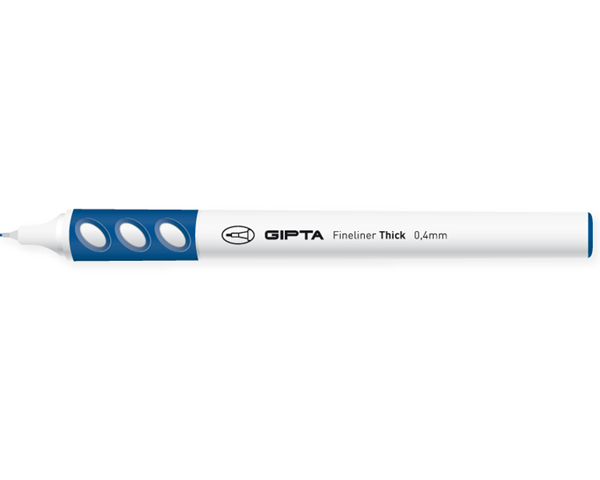 GIPTA FINELINER 0,4 MM THICK KIRMIZI K690002