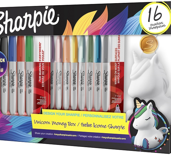 SHARPIE PERMANENT SET FINE 16 LI KUMBARA HEDİYELİ TEK BOYNUZ 2164411
