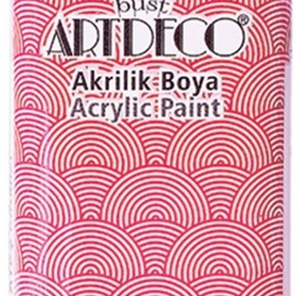ARTDECO AKRİLİK BOYA 140 ML ATEŞ KIRMIZI Y-070R-3015