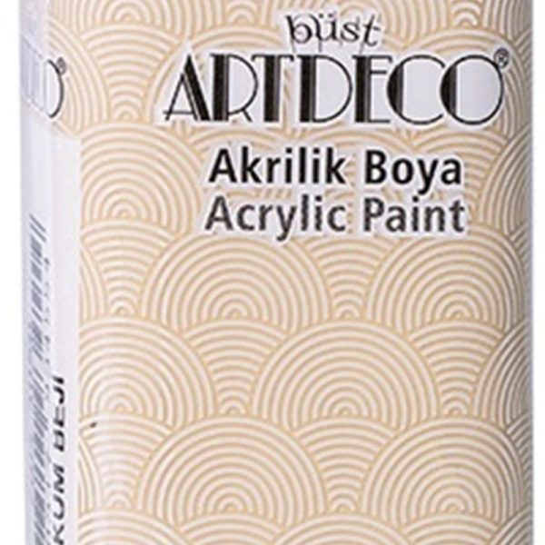 ARTDECO AKRİLİK BOYA 140 ML KUM BEJİ Y-070R-3056