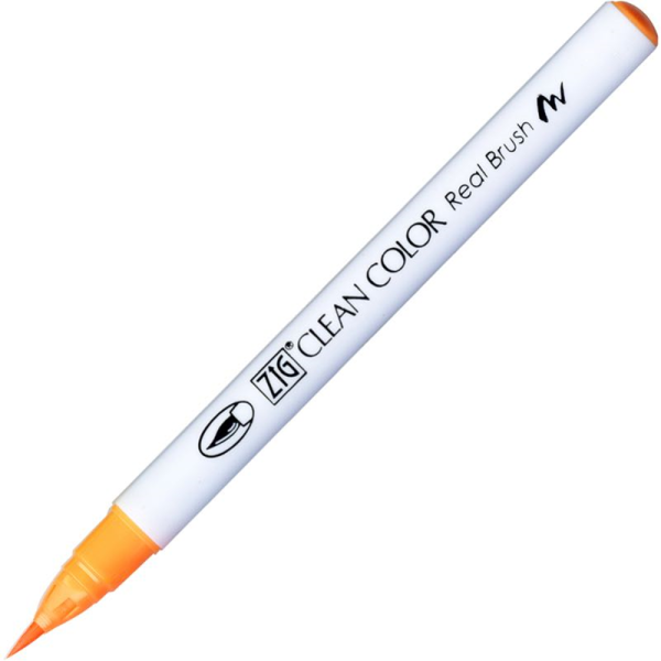 ZIG CLEAN COLOR REAL BRUSH RB-6000AT 002 ORANGE