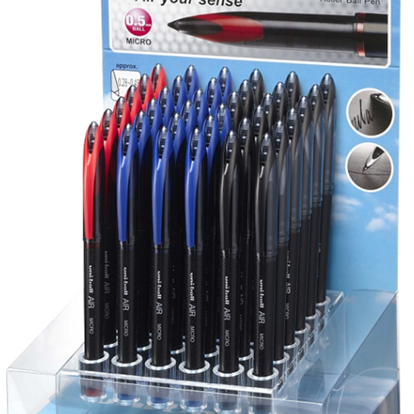 UNİ ROLLER KALEM AIR UBA-188-M/3D SET 36 LI