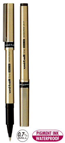 UNİ ROLLER KALEM DELUXE UB-177 0.7 KIRMIZI