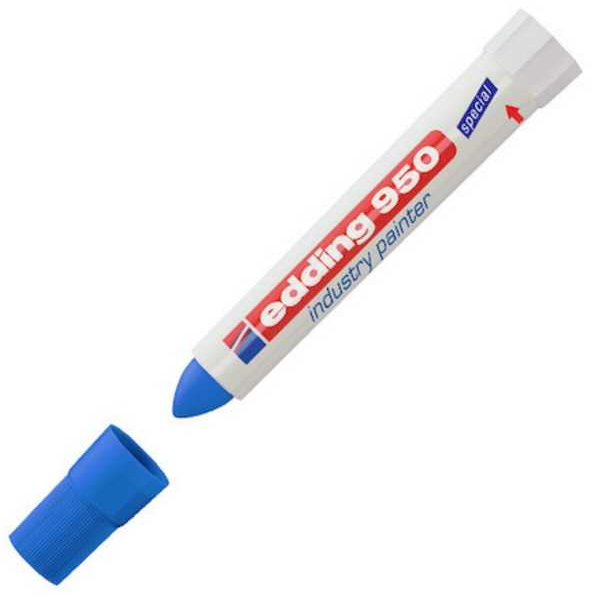 EDDING ENDÜSTRİ MARKÖR E-950 MAVİ