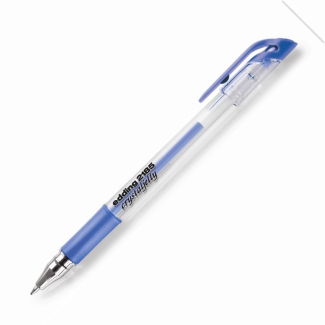 134948 EDDING JEL KALEM CRYSTALJELLY E-2185 M.MAVİ - Görsel 1