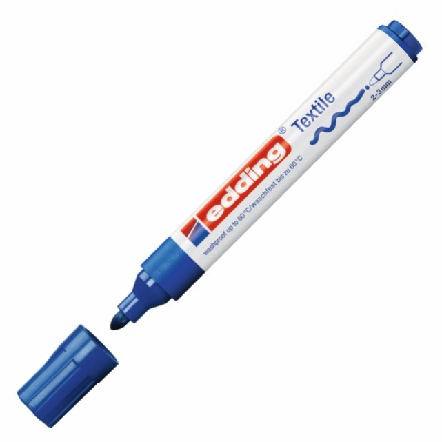 135055 EDDING T-SHIRT KALEMİ E-4500 MAVİ - Görsel 1