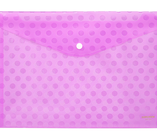 DATABANK ÇITÇITLI DOSYA A4 PUANLI PEMBE 105-10
