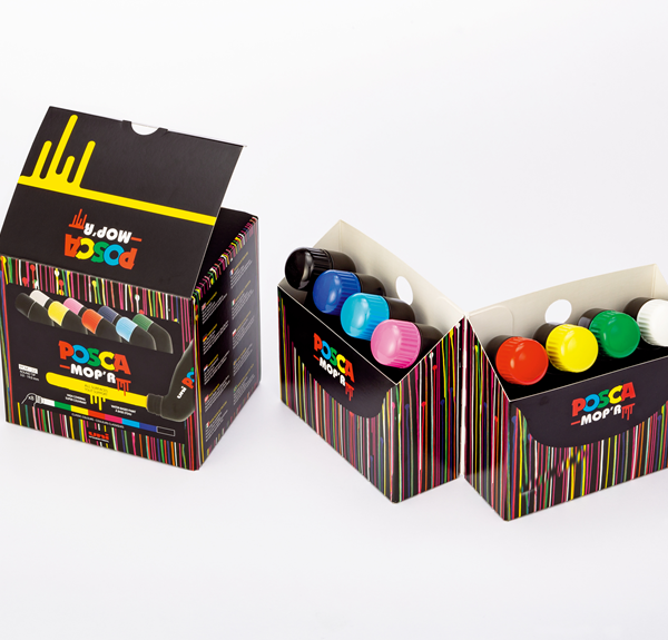 UNİ POSTER MARKÖRÜ POSCA SET PCM-22 MOP'R 3.0-19.0/8C 8 Lİ