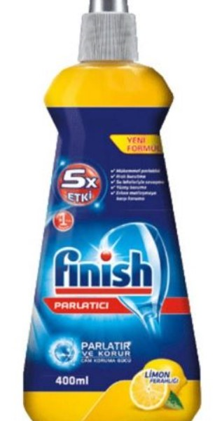 FINISH BULAŞIK MAKİNESİ PARLATICISI 400 ML LİMONLU