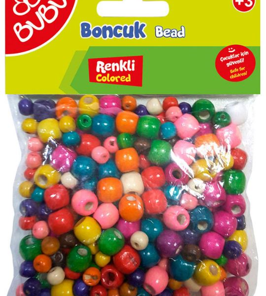 BU-BU BONCUK YUVARLAK RENKLİ BUBU-HS0035