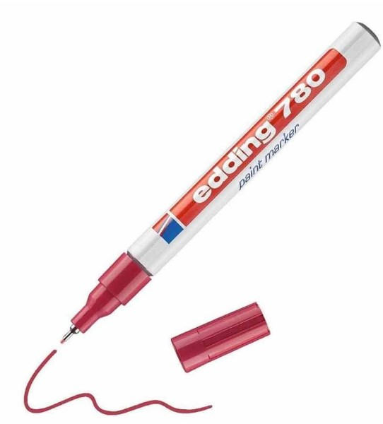 EDDING DEKORASYON MARKÖRÜ E-780 KIRMIZI