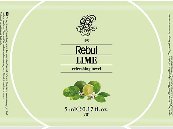 REBUL KOLONYALI MENDİL LIME  TM1107.00027
