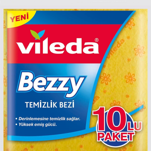 VİLEDA BEZ BEZZY TEMİZLİK BEZİ 10 LU 158083
