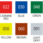 ZIG FUDEBIYORI BRUSH CBK-55N/ 6V 6 LI - Görsel 2