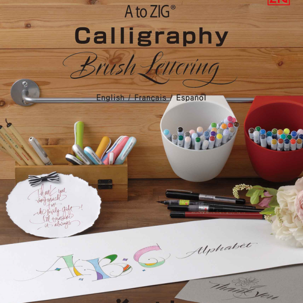ZIG EĞİTİM KİTAPÇIĞI BRUSH LETTERING INTX500-801