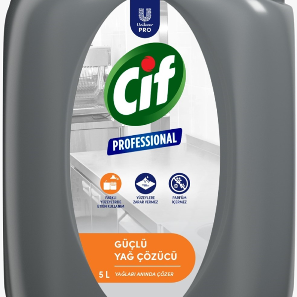 CİF PROFESSIONAL GÜÇLÜ YAĞ ÇÖZÜCÜ   5L 64776662