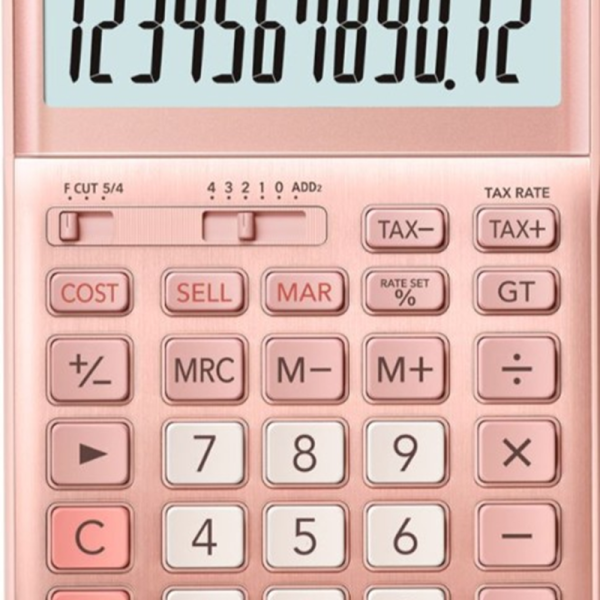 CASIO HESAP MAKİNESİ MASAÜSTÜ JF-120FM-PK