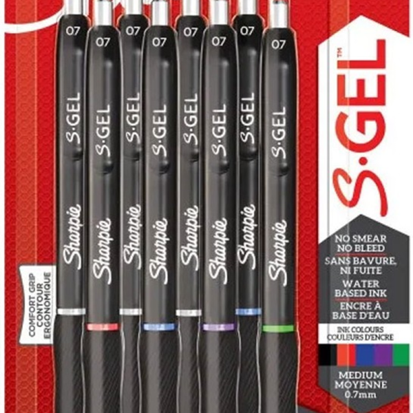 SHARPİE JEL KALEM S-GEL 0.7 8 Lİ BLS. 2198778