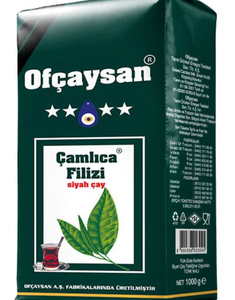 OFÇAYSAN DÖKME ÇAY ÇAMLICA FİLİZİ 1 KG