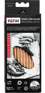 FATİH KURŞUN KALEM DERECELİ PROFESYONEL SET FA15095KL0F