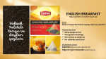 LİPTON BARDAK POŞET ÇAY 15 Lİ ENGLISH BREAKFAST 30g 802916 - Görsel 2