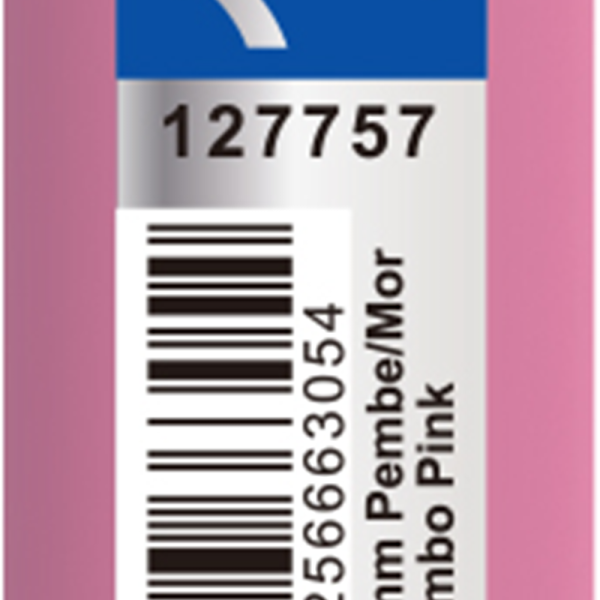FABER MİN GRIP SOFT 0.7MM 2B 60MM 120Lİ KOMBO PEMBE/MOR 127757