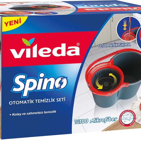 VİLEDA MOP SPİNO ULTRA TEMİZLİK SETİ 162467+BREF HEDİYELİ