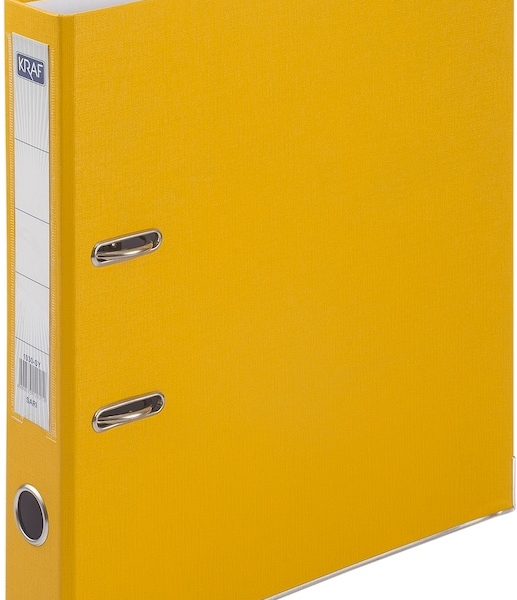 KRAF BÜRO KLASÖRÜ DAR 1030 SARI ( 30 LU KOLİ )
