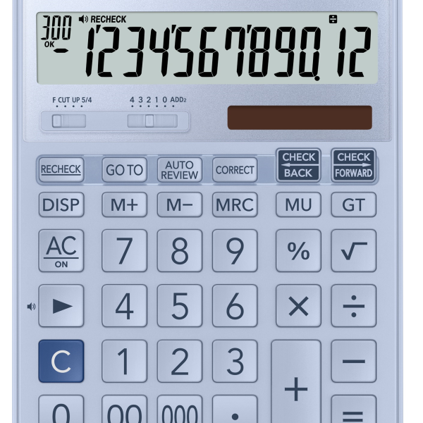 CASIO HESAP MAKİNESİ MASAÜSTÜ DJ-120D-LB-WADP