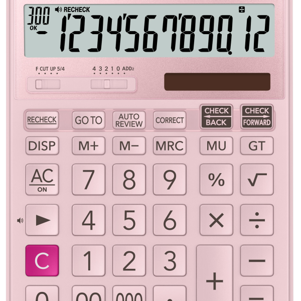 CASIO HESAP MAKİNESİ MASAÜSTÜ DJ-120D-PK-WADP