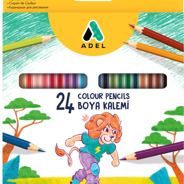 ADEL KURU BOYA TAM BOY 24 LÜ 365001