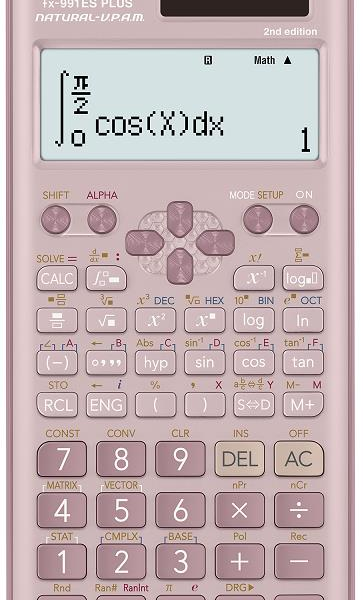 CASIO HESAP MAKİNESİ BİLİMSEL FX-991ESPLUS-2PKWDT PEMBE