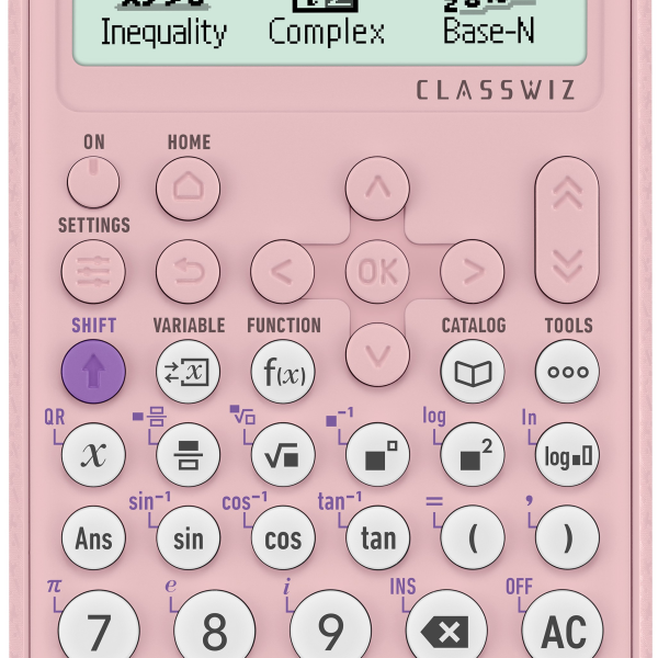 CASIO HESAP MAKİNESİ BİLİMSEL FX-991CW-PK-W-DT PEMBE