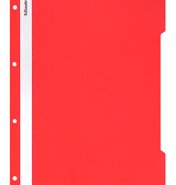 ESSELTE TELLİ DOSYA SLT-4199 KIRMIZI 50 Lİ