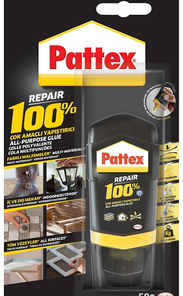 PATTEX YAPIŞTIRICI ÇOK AMAÇLI REPAİR %100 50 GR 2393842 - 2921954