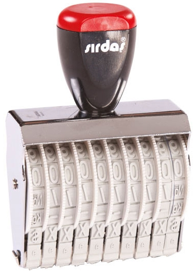 SIRDAŞ NUMARATÖR 9MM 10 HANE 15910