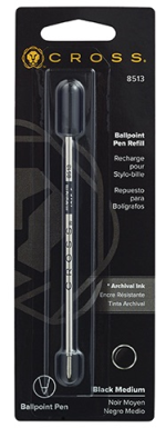 CROSS TÜKENMEZ KALEM  REFİLİ MEDIUM SİYAH 8513D - Görsel 3