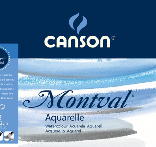 CANSON SULU BOYA BLOĞU MONTVAL 29.7x42 300 GR 12 SF 200807320