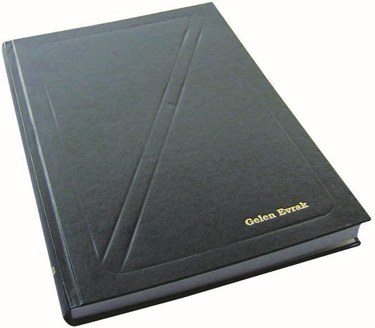 DİLMAN GELEN EVRAK DEFTERİ KARTON KAPAK 22x31.5 40 YP 5016