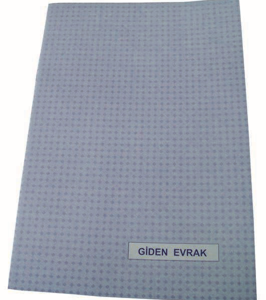DİLMAN GİDEN EVRAK DEFTERİ KARTON KAPAK 22x31.5 40 YP 5021