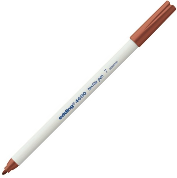 EDDING T-SHIRT KALEMİ E-4600 KAHVE