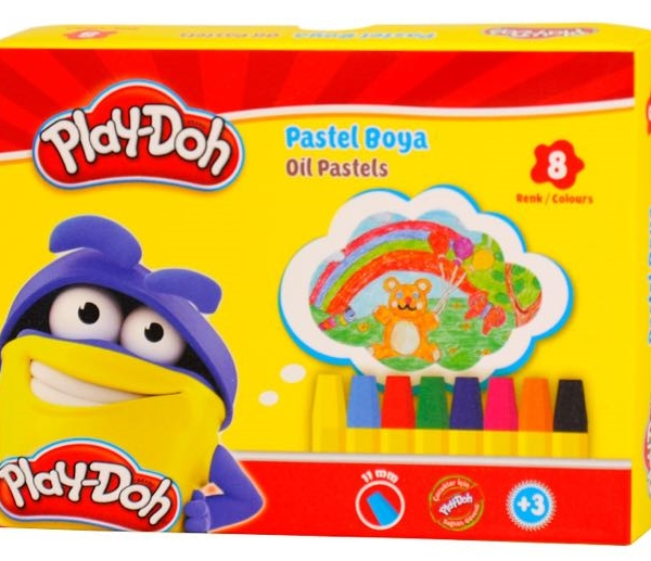 PLAY-DOH PASTEL BOYA 8 RENK PA001