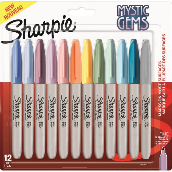 SHARPIE PERMANENT SET FINE 12 Lİ MYSTIC GEMS 2157681