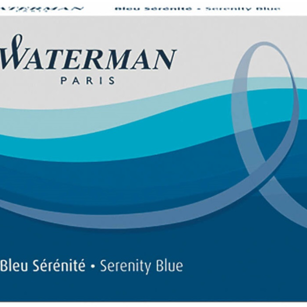 WATERMAN DOLMA KALEM KARTUŞU MAVİ 8 Lİ S0110860