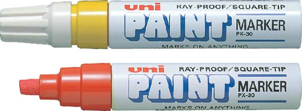 UNİ BOYAMA MARKÖRÜ PAINT PX-30 4.0-8.5 SİYAH