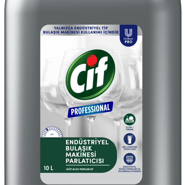CİF PROFESSIONAL ENDÜSTRİYEL BULAŞIK MAKİNESİ PARLATICISI 10L 69654569