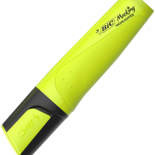 BIC FOSFORLU KALEM MARKING FLAT 12 Lİ SARI 517962-968583